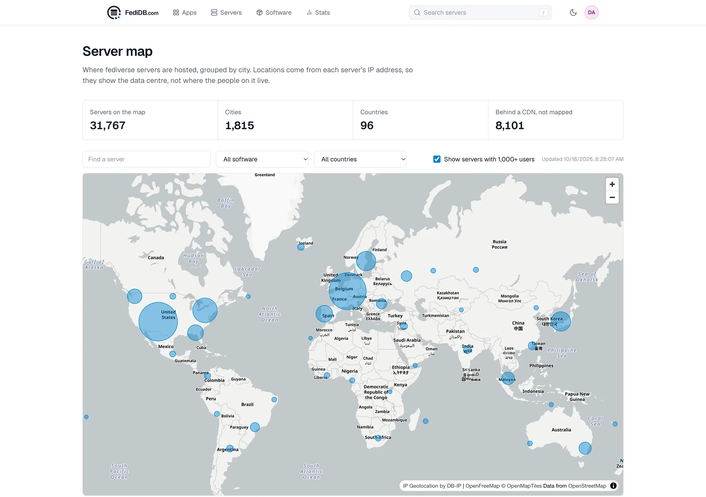 fedidb.com map